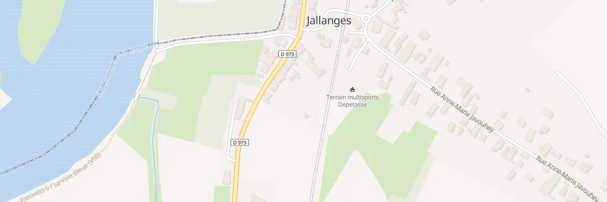 Plan du 21 Av de Saint Georges à Jallanges