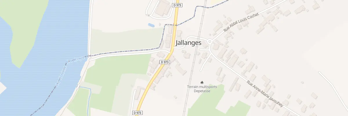 Plan du 9 Av de Saint Georges à Jallanges