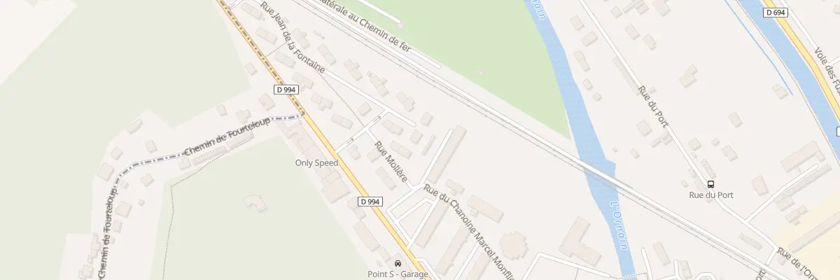 Plan du 7 Rue Jean de la Fontaine à Bar-le-Duc