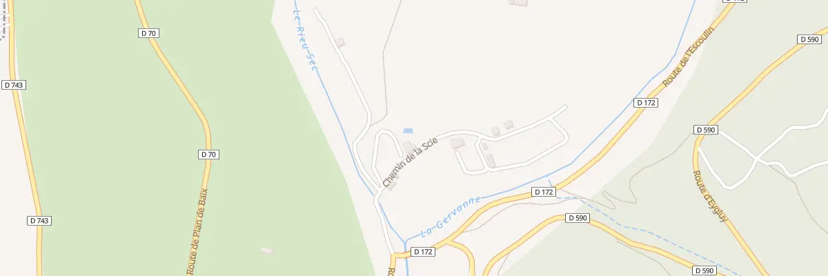 Plan du 5236 Cotte de Baix à Beaufort-sur-Gervanne