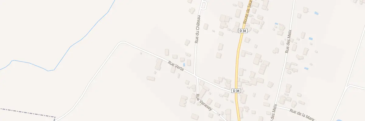 Plan du 2 Rue Verte à Chamblanc