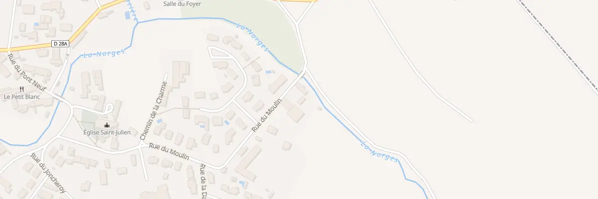 Plan du 24 Rue du Moulin à Saint-Julien
