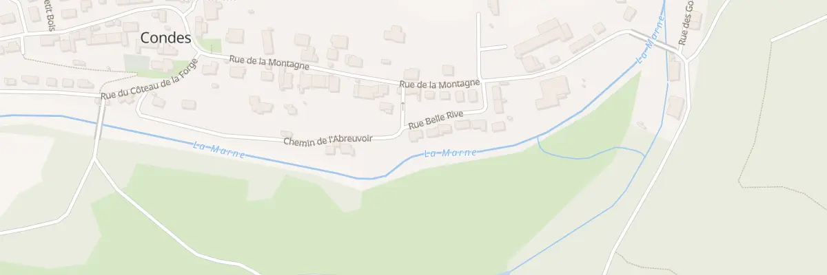 Plan du 15 Rue Belle Rive à Condes