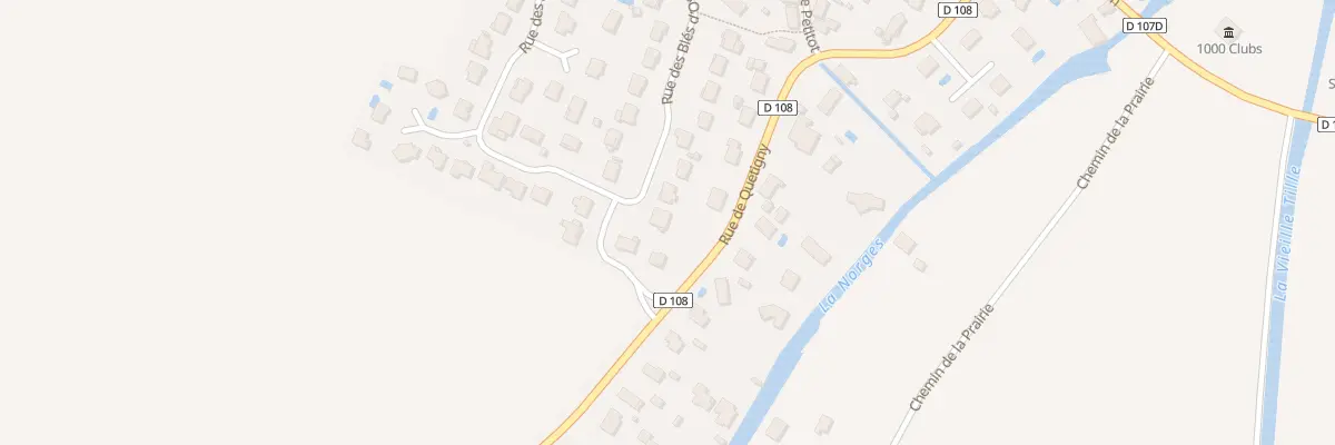 Plan du 6 Rue des Blés d’Or à Couternon