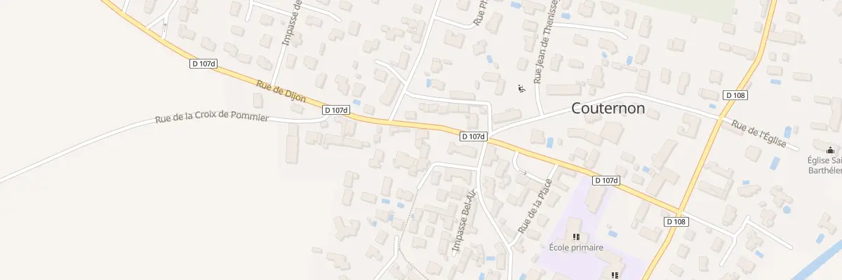 Plan du 5B Rue de Dijon à Couternon