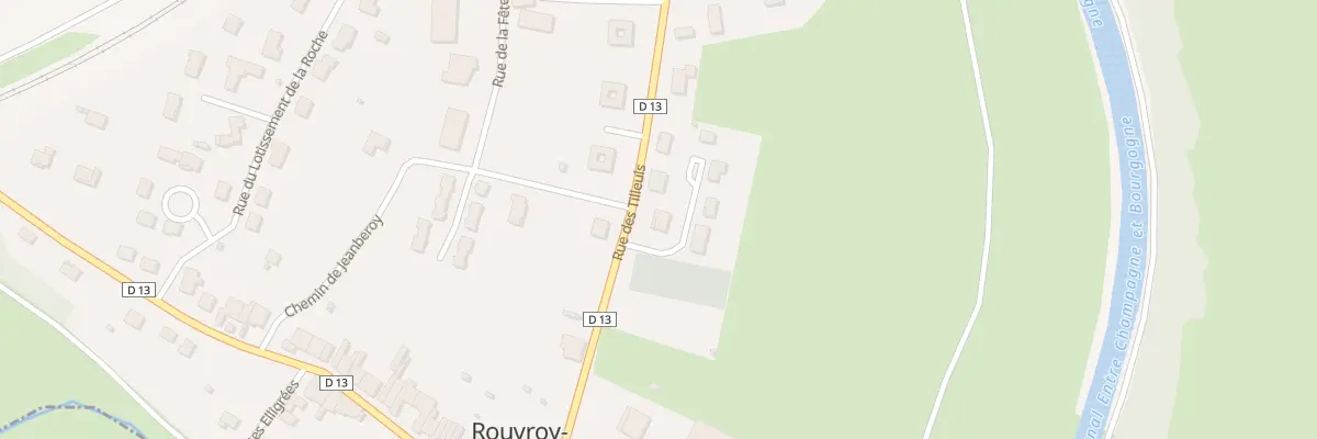 Plan du 1 Rue du Lot de la Courte Roie à Rouvroy-sur-Marne