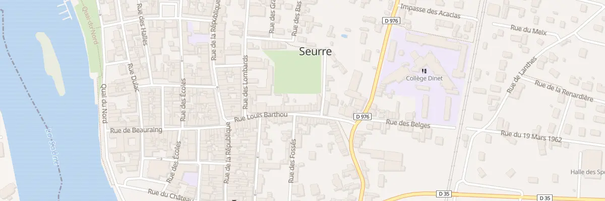 Plan du 3 Rue Saint-michel à Seurre