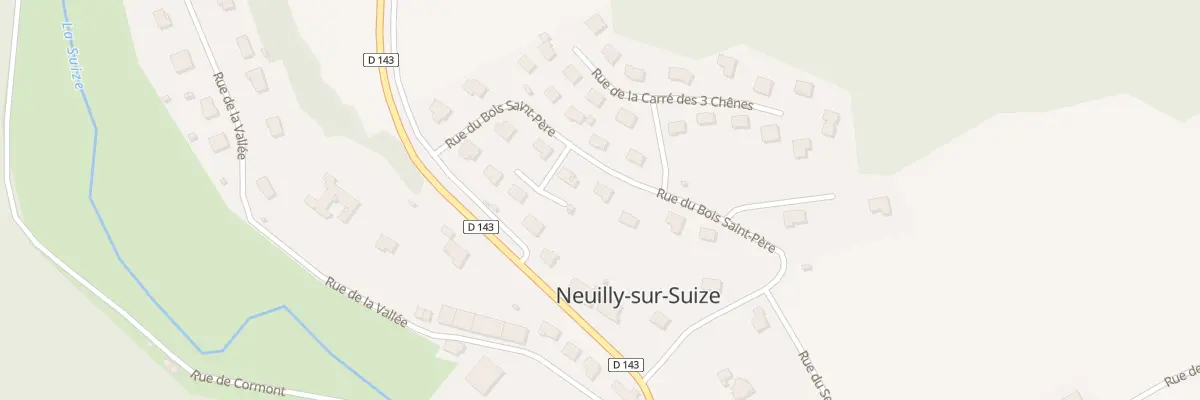 Plan du 10 Rue du Bois Saint Pere à Neuilly-sur-Suize