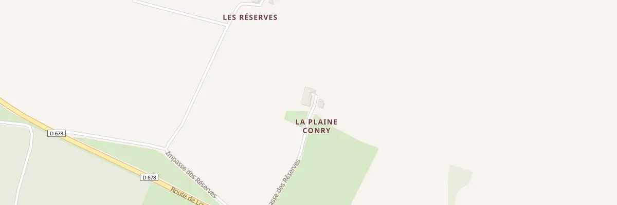 Plan du 2 Imp des Réserves à Thurey