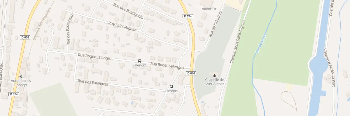 Plan du 37 Rue Roger Salengro à Chaumont