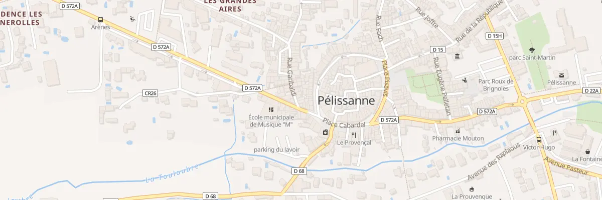 Plan du 4 Rue Garibaldi à Pélissanne