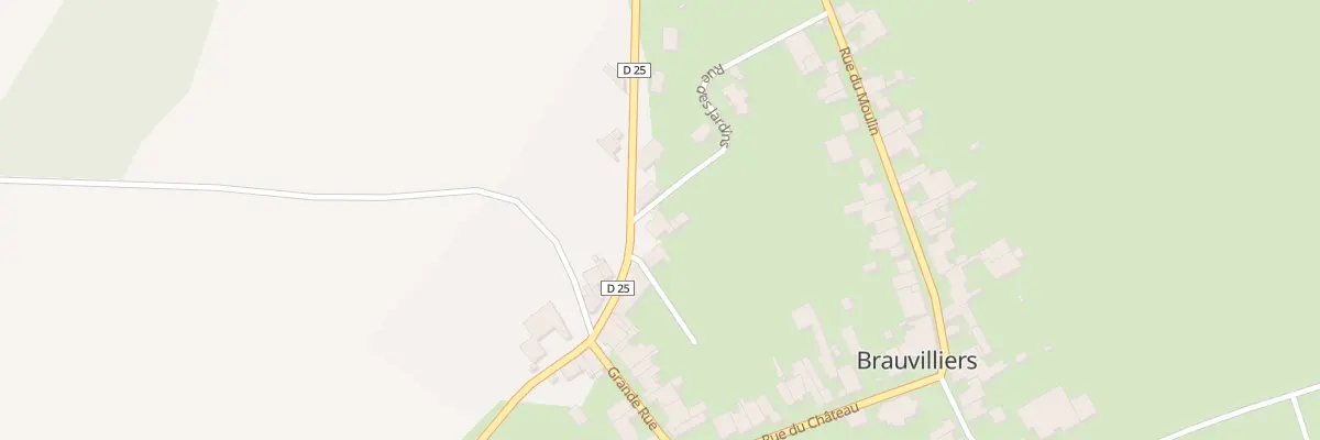 Plan du 14 Rue de Joinville à Brauvilliers