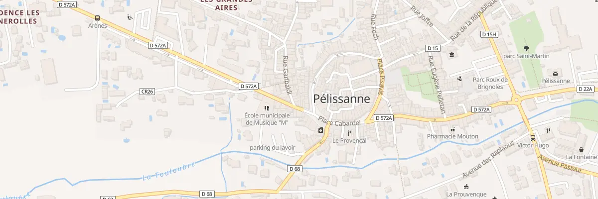 Plan du 2 Rue Garibaldi à Pélissanne