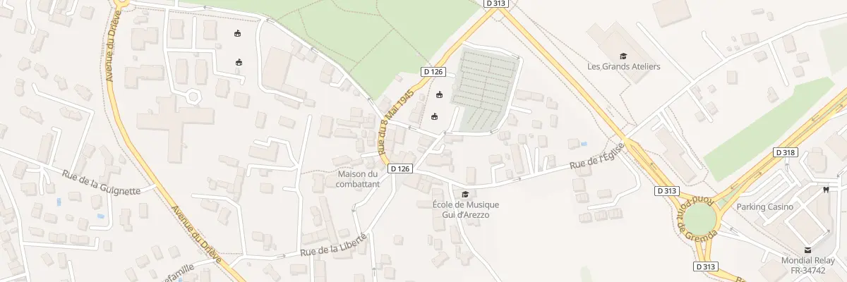 Plan du 3 Pl de l’Eglise à Villefontaine