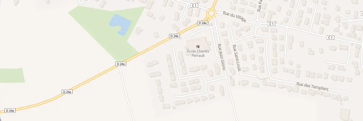 Plan du 9 Rue Paul Cézanne à Charvieu-Chavagneux