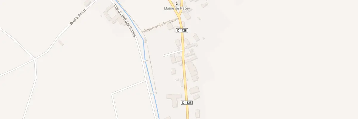 Plan du 1 Che de la Jaugère à Flacey