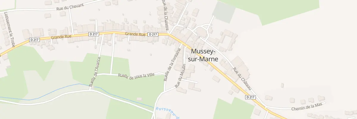 Plan du 6 Rue du Moulin à Mussey-sur-Marne