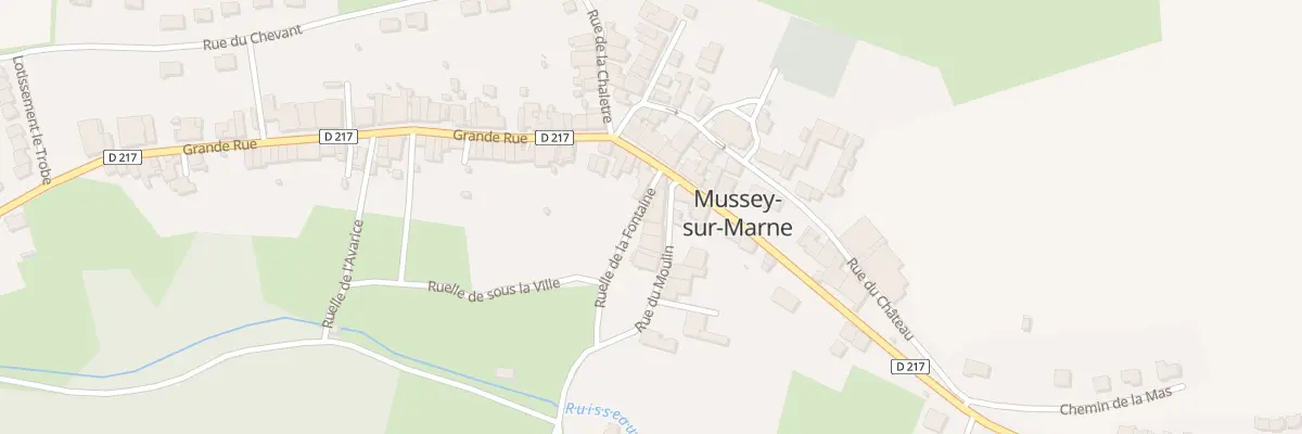 Plan du 4 Rue du Moulin à Mussey-sur-Marne