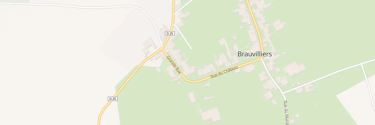 Plan du 4 Gr Grande Rue à Brauvilliers