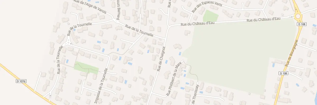 Plan du 19 Rue de Chaignot à Couternon