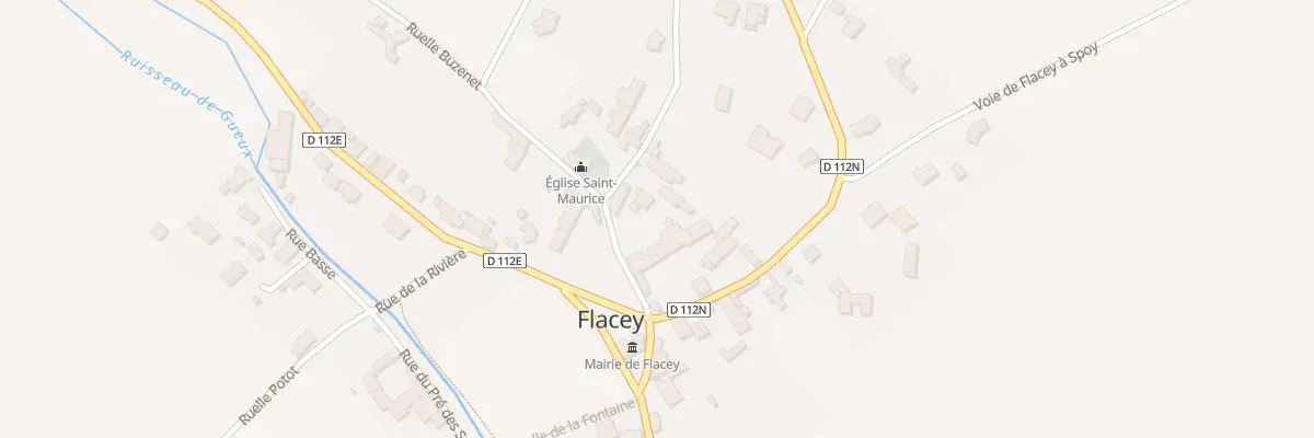 Plan du 6 Pl de la Butte à Flacey