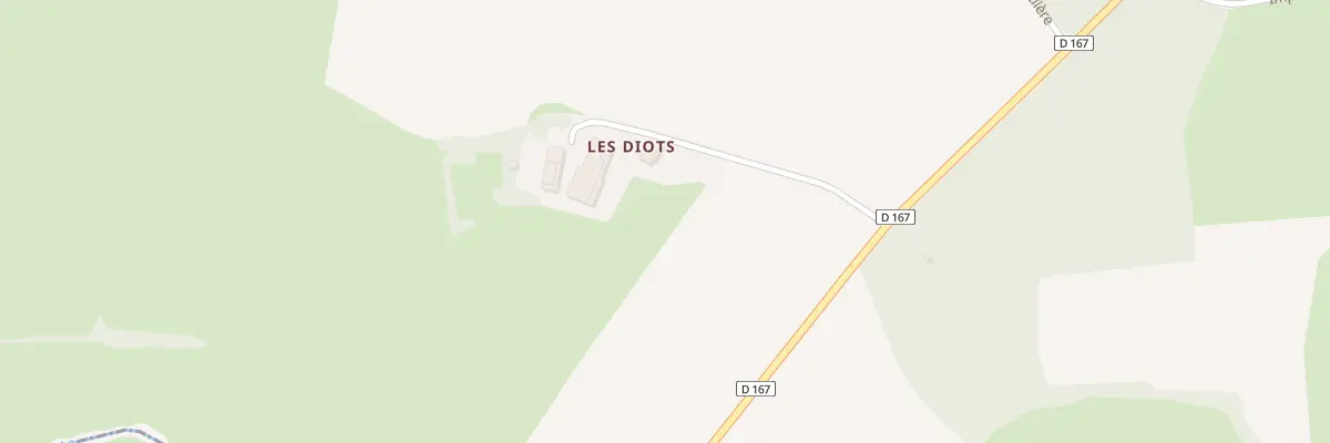 Plan du 171 Imp des Diots à Bantanges