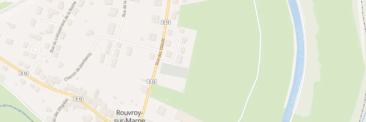 Plan du 2 Rue du Lot de la Courte Roie à Rouvroy-sur-Marne