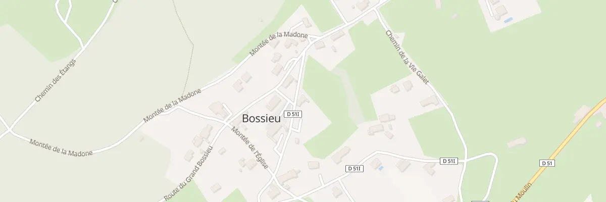 Plan du 5077 Mordendieres à Bossieu