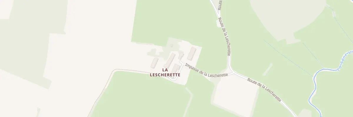 Plan de Imp de la Lescherette à Curciat-Dongalon