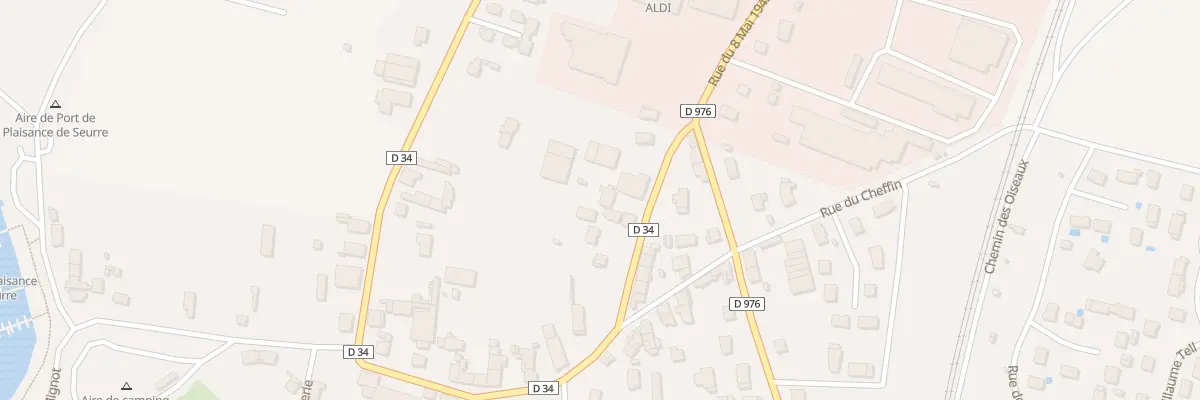 Plan du 13 Rue du 8 Mai 1945 à Seurre