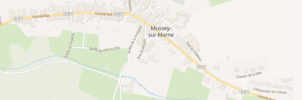 Plan du 9 Rue du Moulin à Mussey-sur-Marne