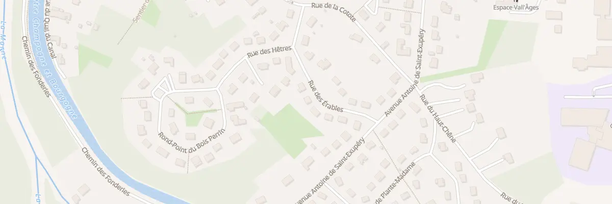 Plan du 4 Rue des Erables à Joinville