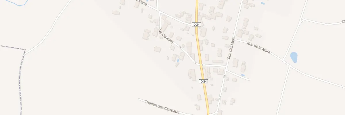 Plan du 9 Rue Venesey à Chamblanc