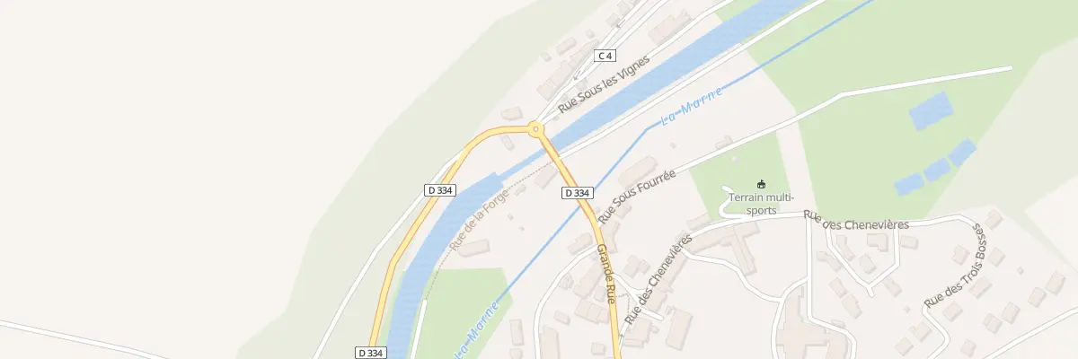 Plan du 1 Rue de la Forge à Riaucourt