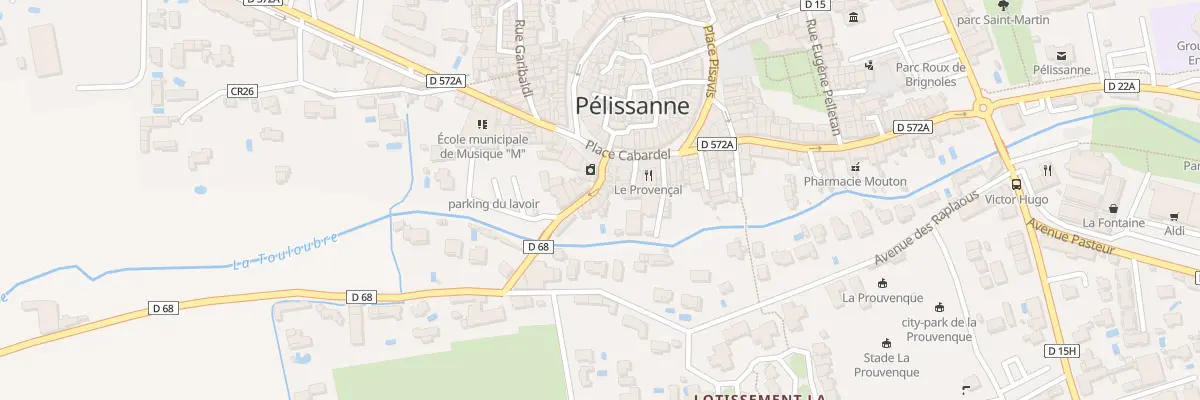 Plan du 5 Rue des Passadouïres à Pélissanne