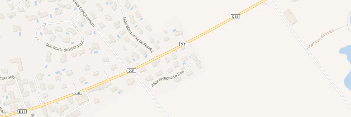 Plan du 34 Rue des Ducs de Bourgogne à Rouvres-en-Plaine