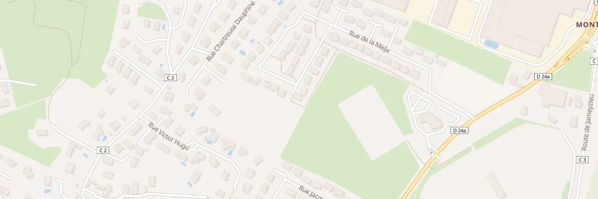 Plan du 35 Rue de la Meije à Charvieu-Chavagneux