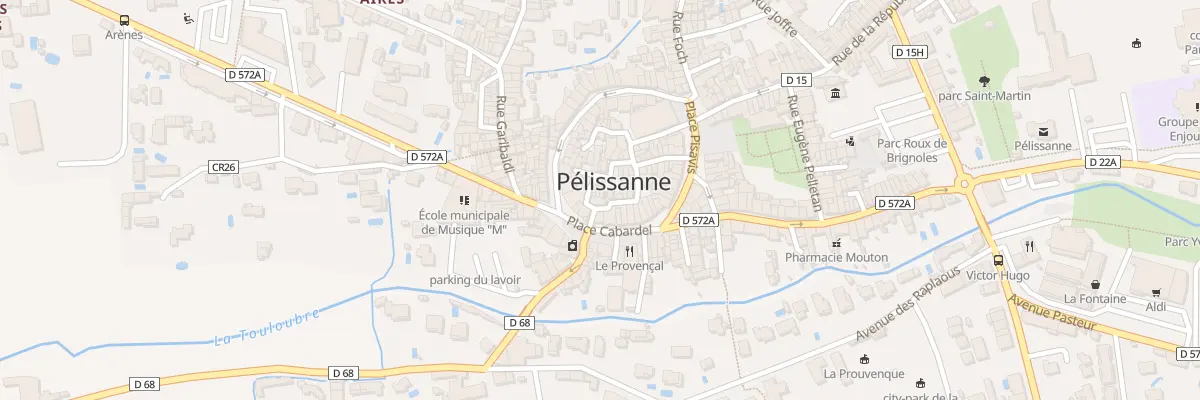 Plan du 1 Rue de la Liberté à Pélissanne