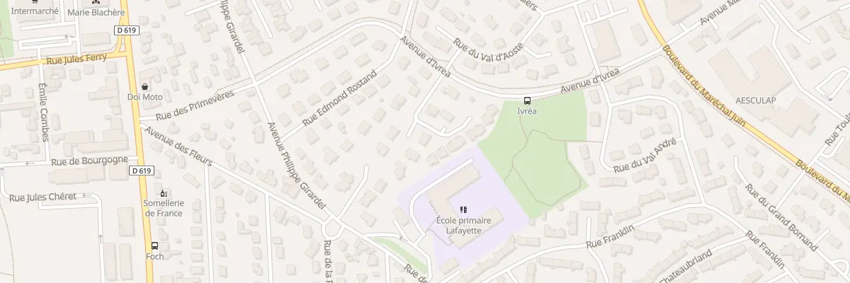 Plan du 23 Imp d’Ivréa à Chaumont