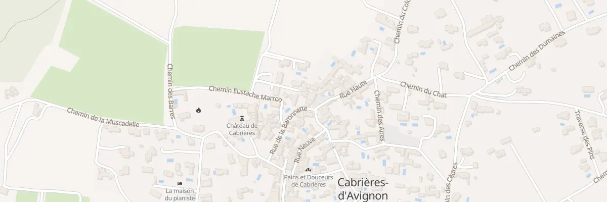 Plan du 5077 Village à Cabrières-d’Avignon