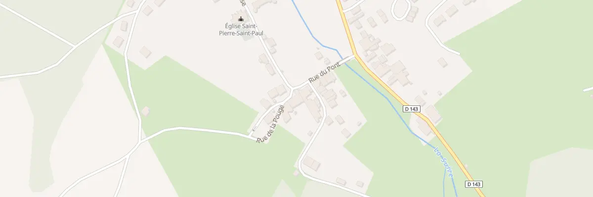 Plan du 1 Rue de la Pouge à Neuilly-sur-Suize