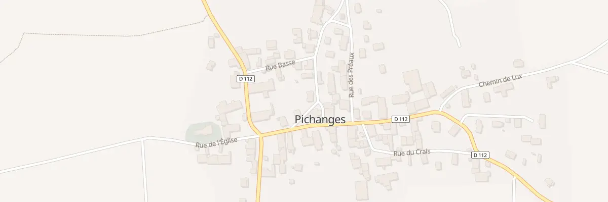 Plan du 1 Rue de la Fontaine à Pichanges