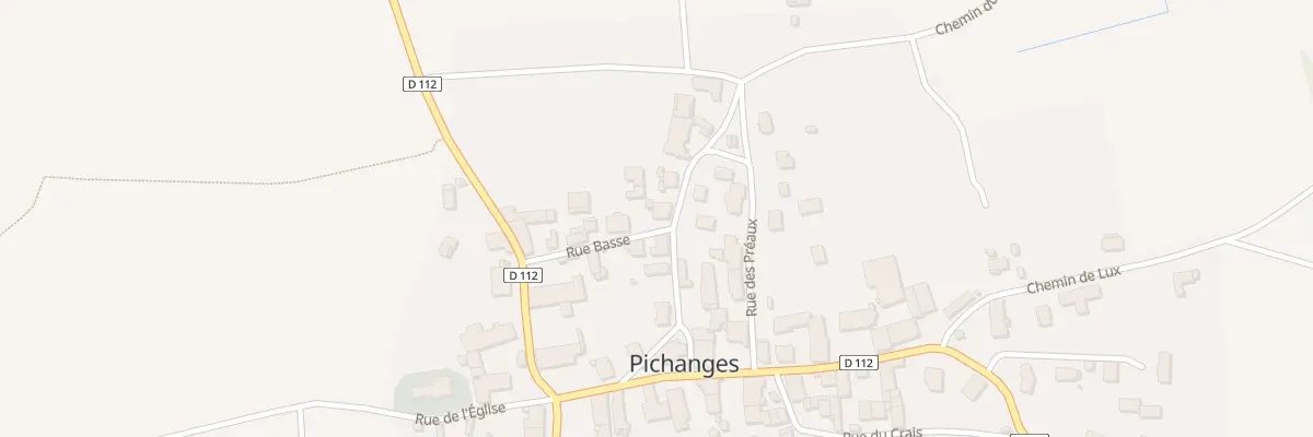Plan du 2 Rue Basse à Pichanges