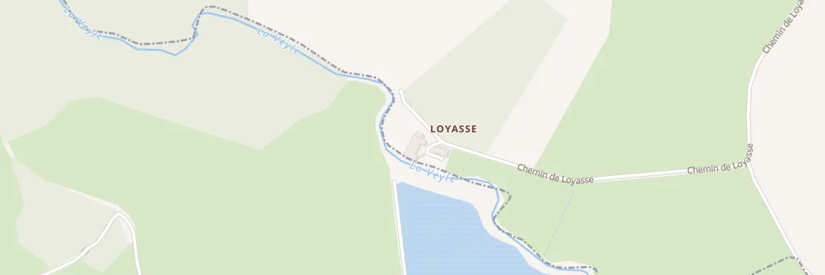 Plan du 1050 Che de Loyasse à Buellas