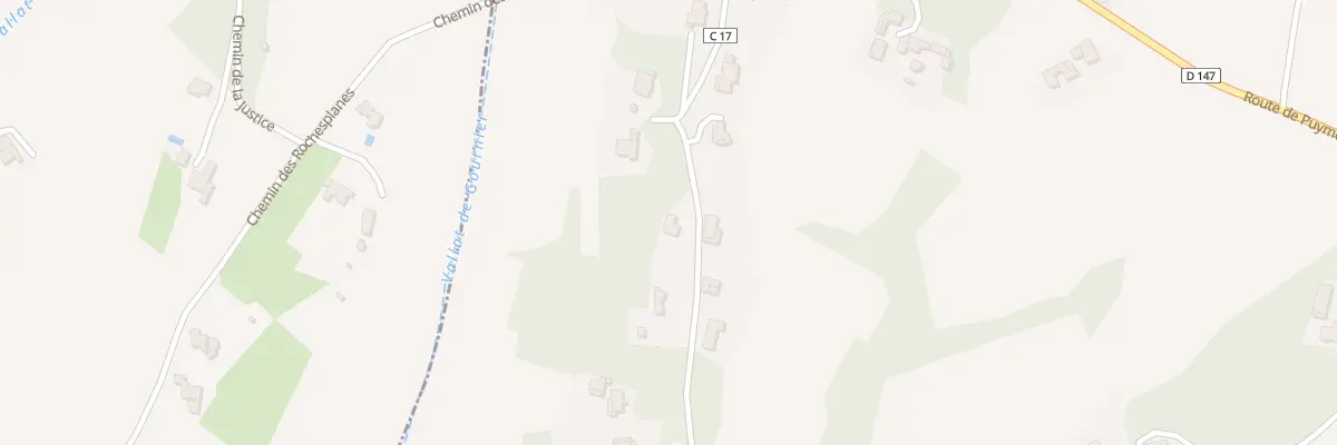 Plan du 5093 La Justice à Mérindol-les-Oliviers