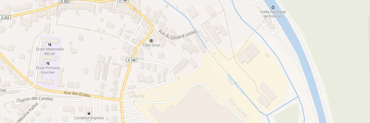 Plan du 26 Rue du Chateau d’Eau à Froncles