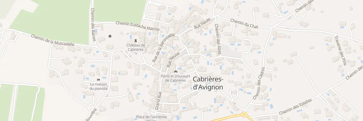 Plan du 209 Che des Pasquiers à Cabrières-d’Avignon