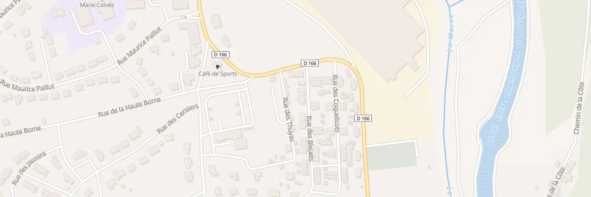 Plan du 6 Rue des Bleuets à Froncles
