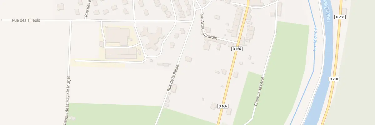 Plan du 2 Rue de la Raule à Froncles