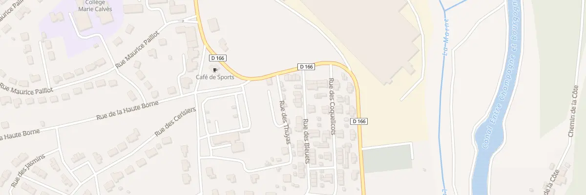 Plan du 4 Rue des Bleuets à Froncles